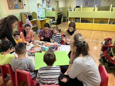 коледна работилничка  - ДГ 59 Елхица - София