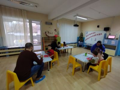 коледна работилничка  - ДГ 59 Елхица - София